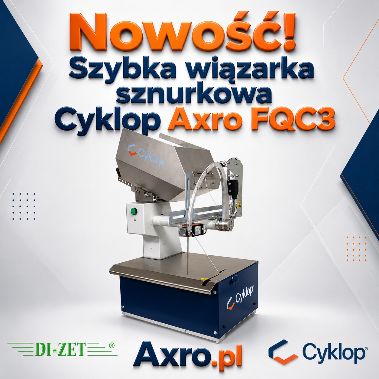 Nowa wiązarka sznurkowa Cyklop Axro FQC3