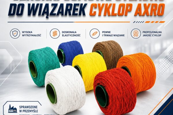 Sznurki Cylastic do wiązarek Cyklop AXRO