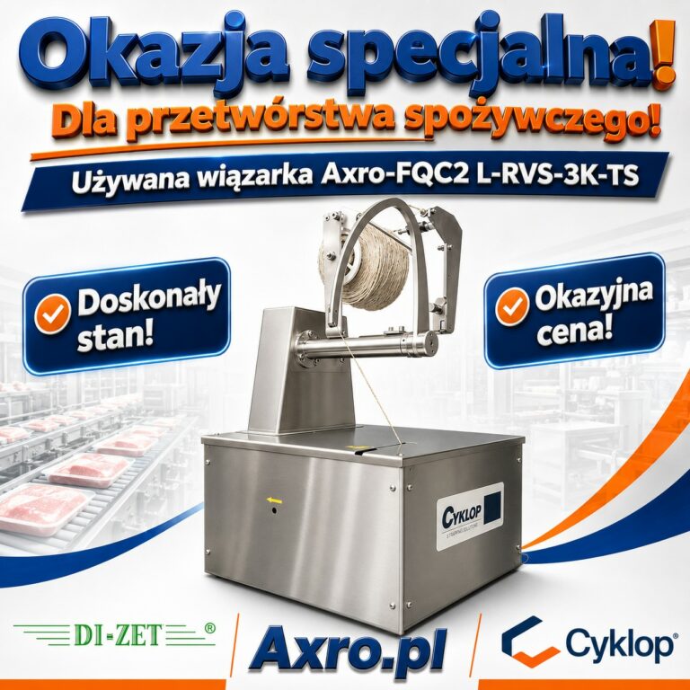 PackOutlet używana wiązarka Cyklop Axro