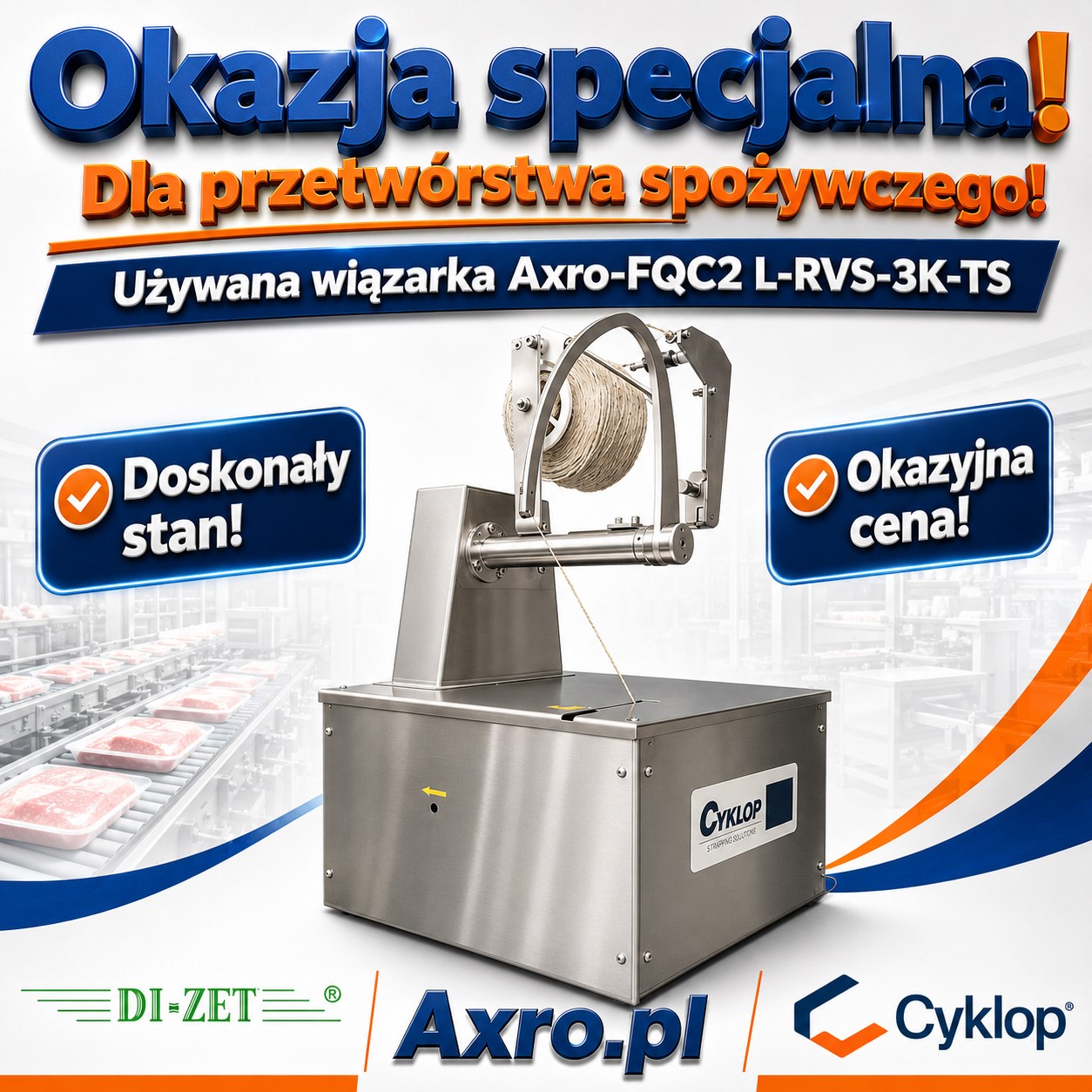 Wiązarka używana Cyklop Axro FQC2