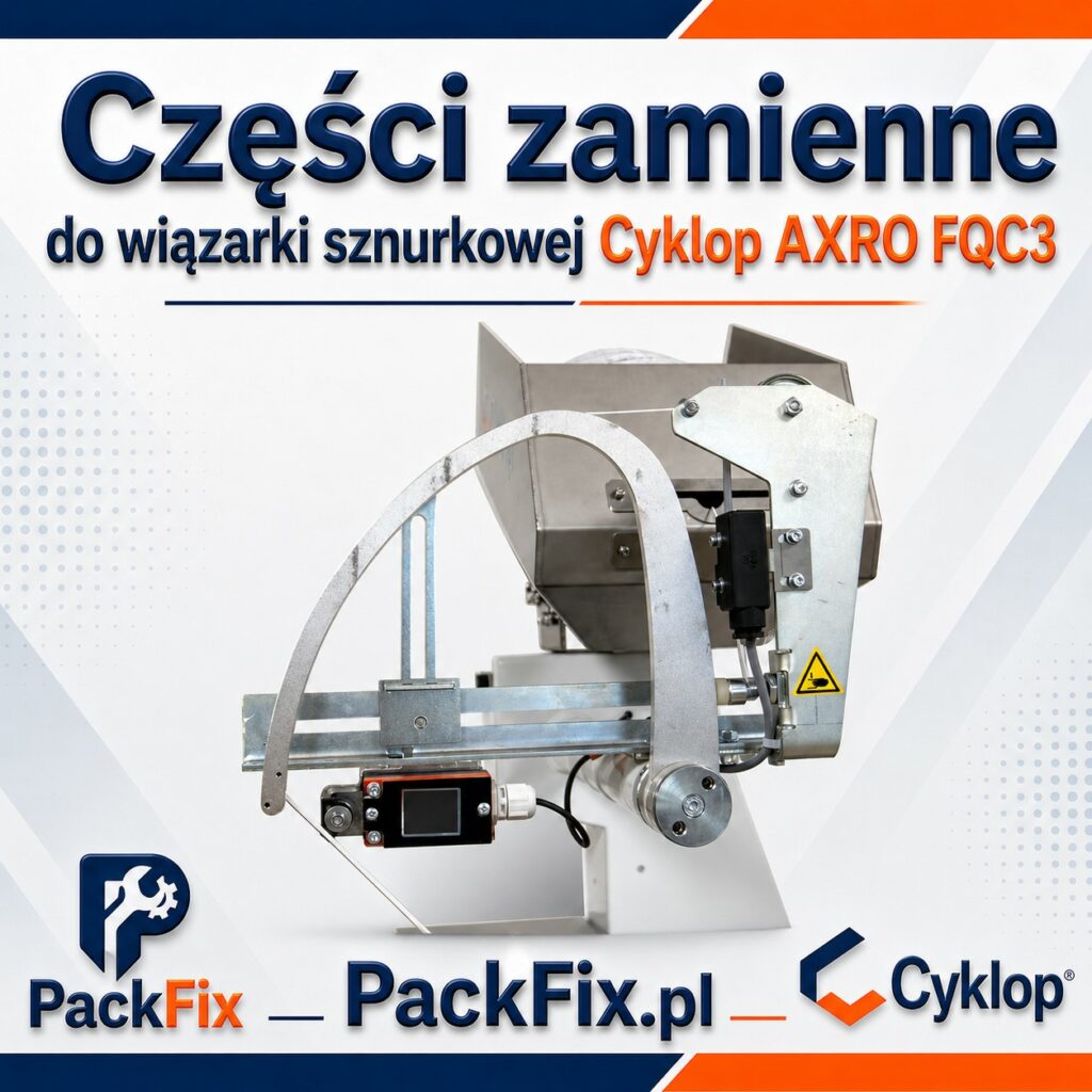 Części zamienne do wiązarki Cyklop axro fqc3 Packfix